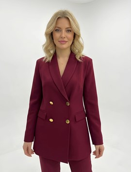 kırmızı blazer ceket, 