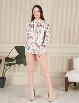 pileli britli pantalon, 