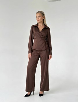 saten kahverengi pantolon, kadın saten pantolon,toptan saten pantolon,wholesale,toptan satış,istanbul merter